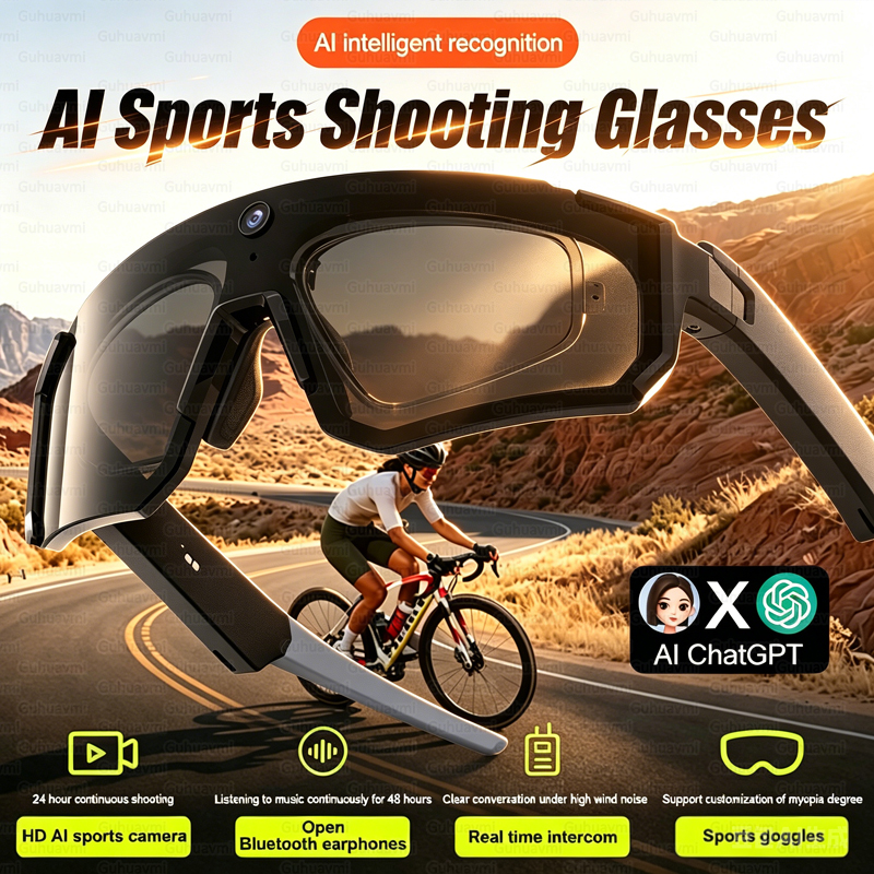 Action Camera 4K - 2026 New AI Smart Sports shooting&recording