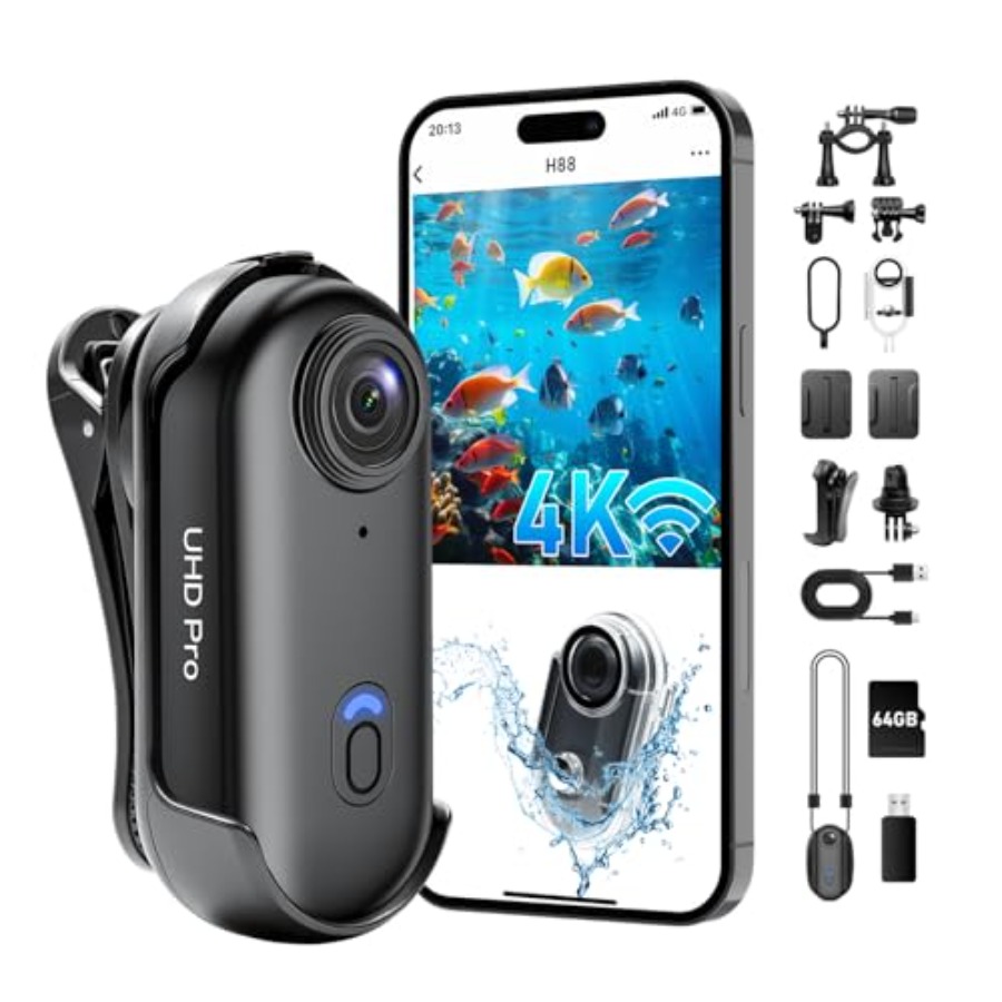 Action Camera 4K - 4K Action Camera for Cycling Hiking