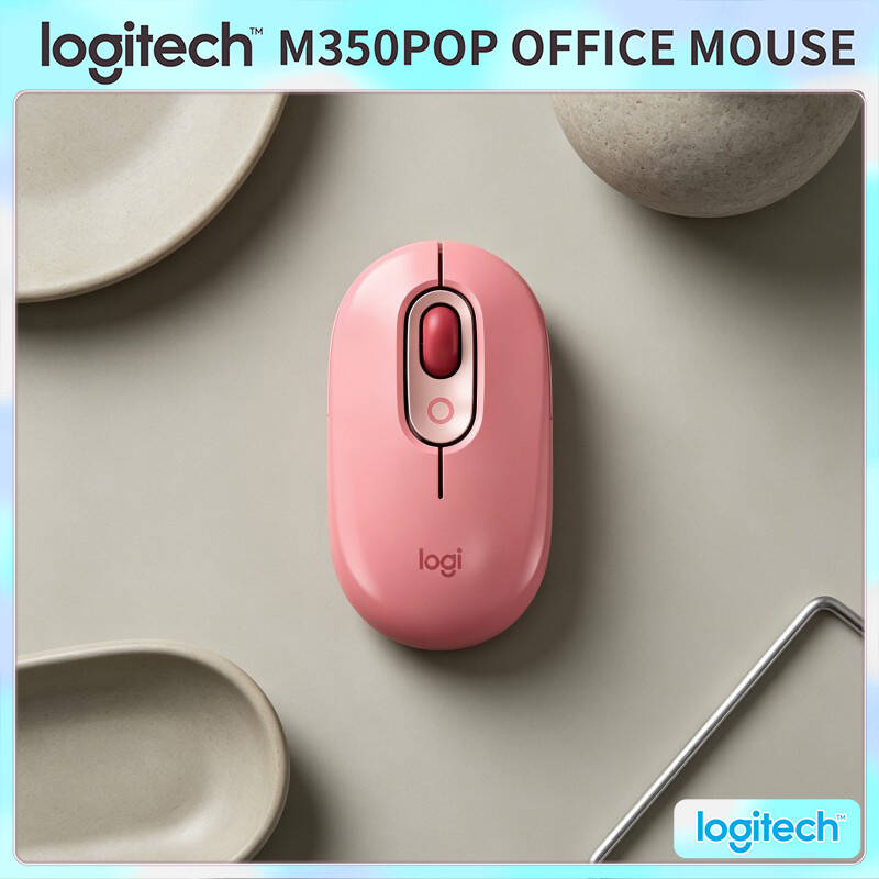 Auto Mouse Mover - Logitech M350 POP Pebble Mouse 77g