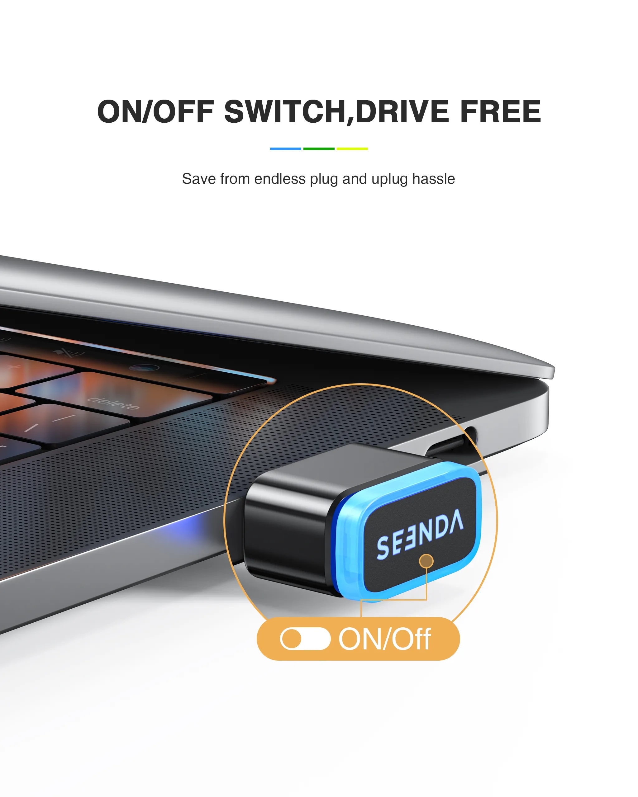 Auto Mouse Mover - Seenda Mouse Jiggler USB Driver-Free Shaker