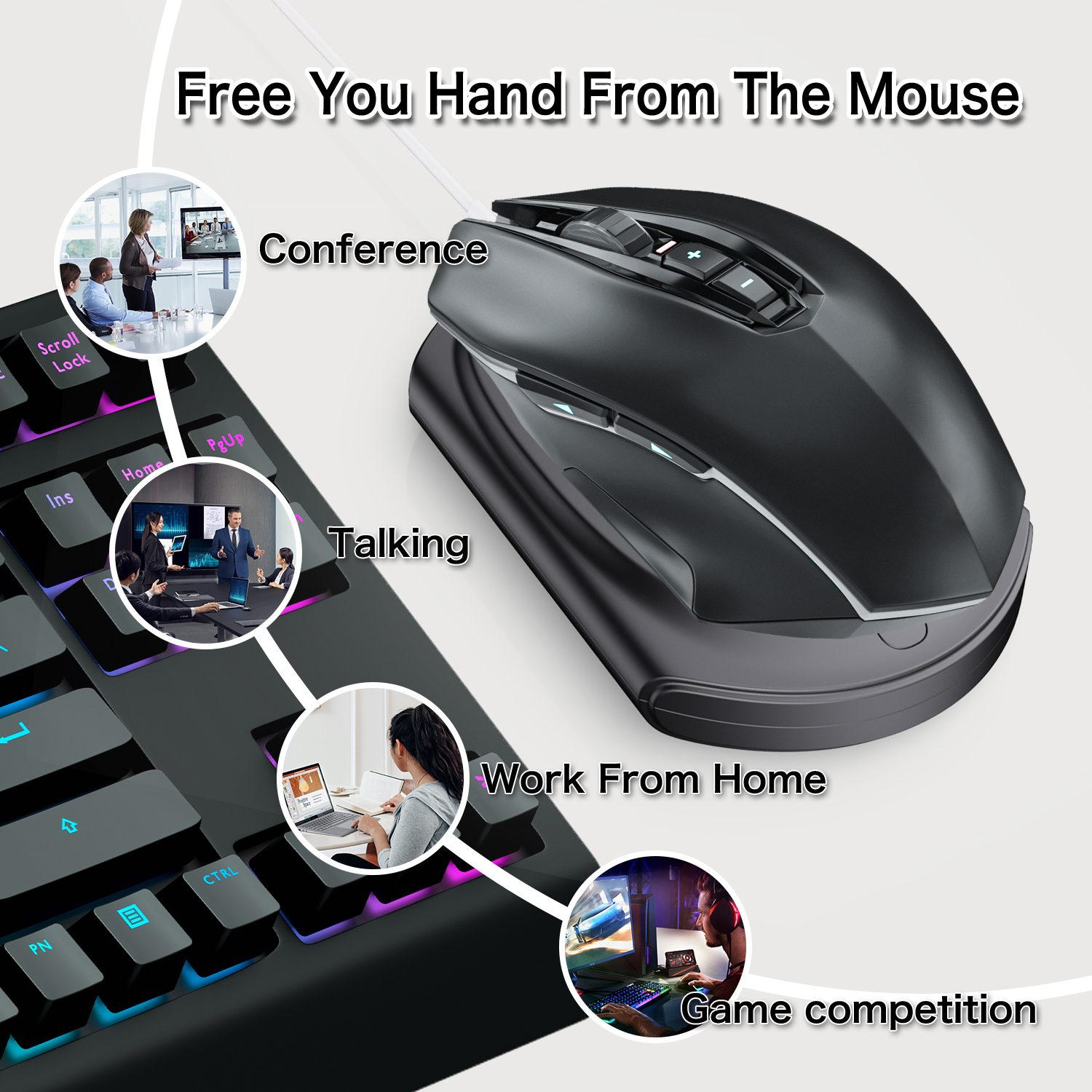 Custom Mouse Mover Device Unde - Auto Mouse Mover ulasan dan harga