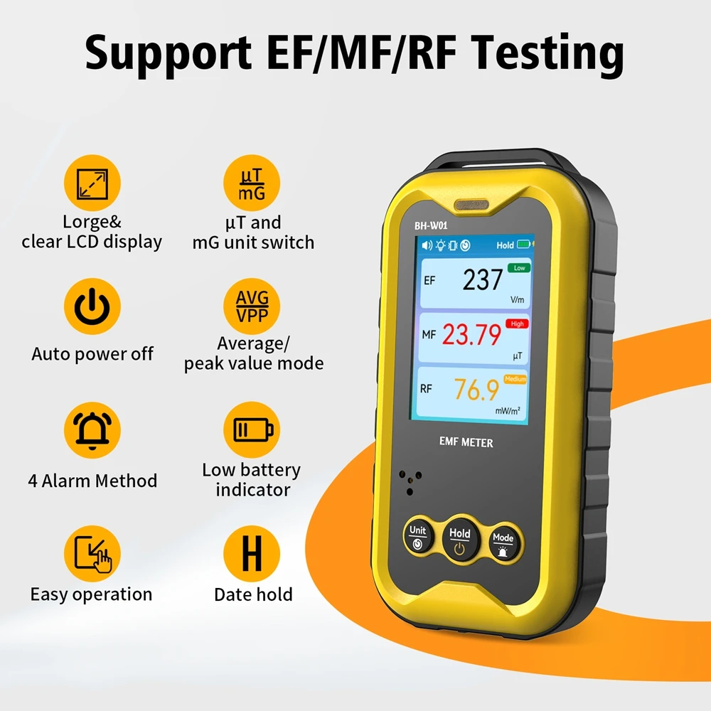 3in1 EMF Meter Electric Field  - Electronics Quiz ulasan dan harga