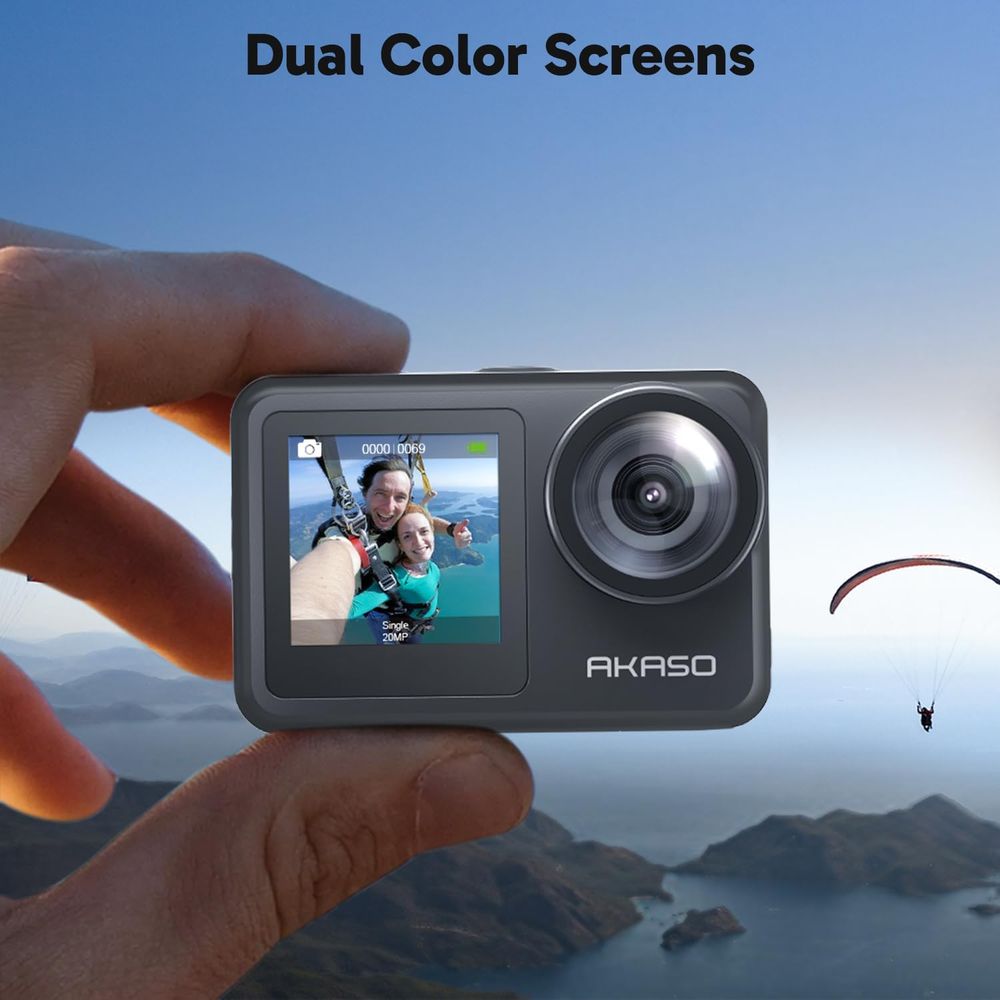 4K30FPS 20MP Action Camera wit - Action Camera 4K ulasan dan harga