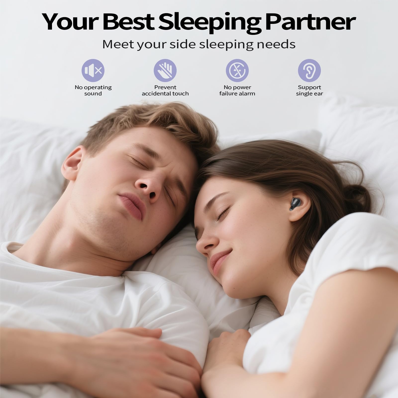 D20 Mini Sleep Earbuds for Sid - Earbuds Anc Wireless ulasan dan harga