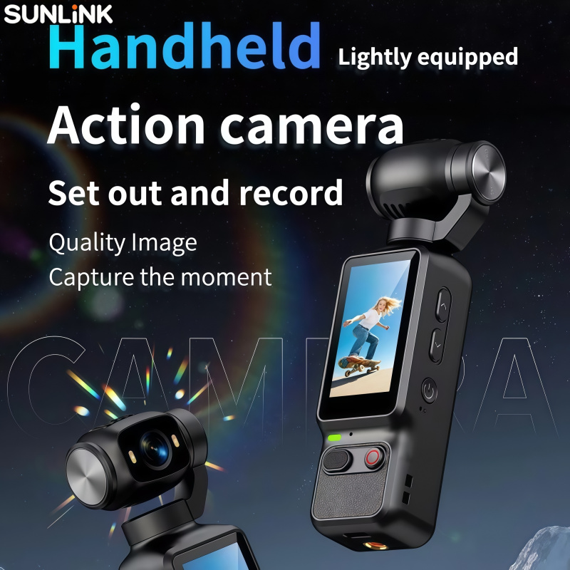 1pc Handheld Action Camera 4K  - Action Camera 4K ulasan dan harga