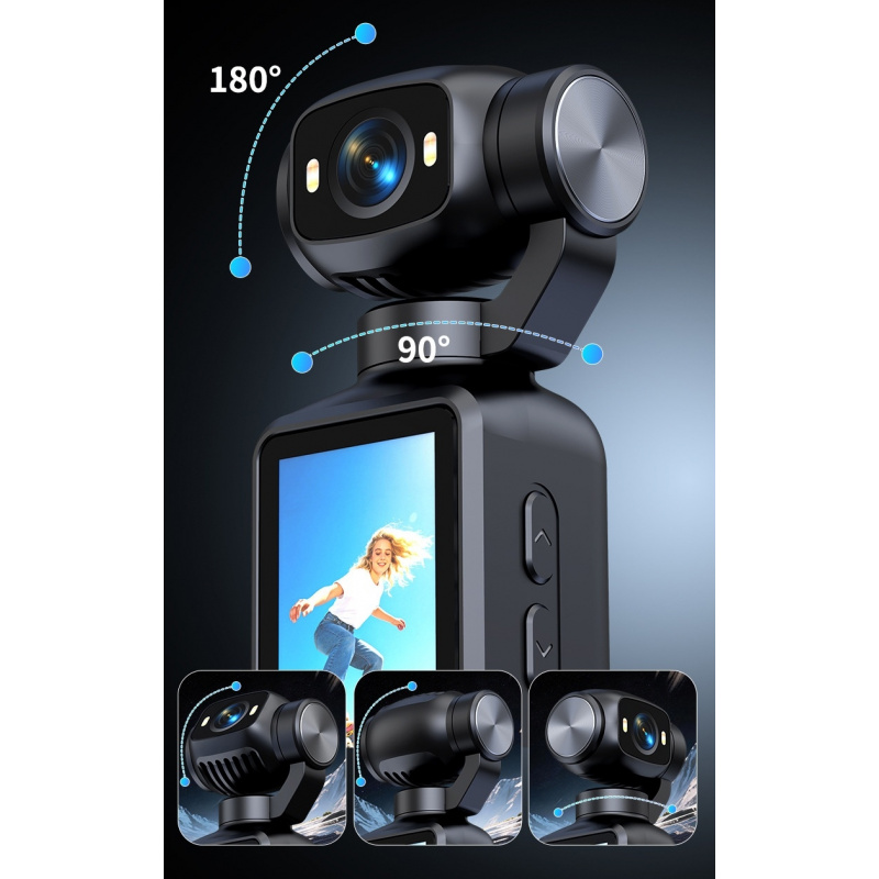 1pc Handheld Action Camera 4K  - Action Camera 4K ulasan dan harga