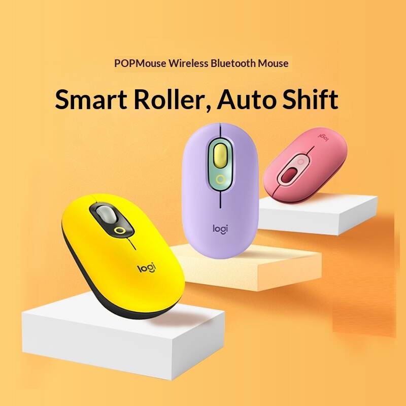 Logitech M350 POP Pebble Mouse - Auto Mouse Mover ulasan dan harga