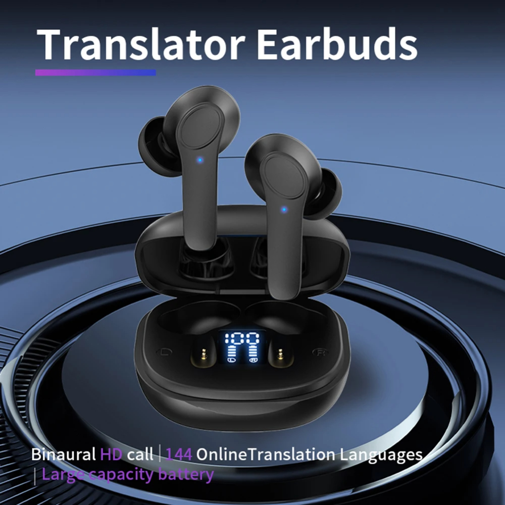 144 Languages Real Time Transl - Earbuds Anc Wireless ulasan dan harga