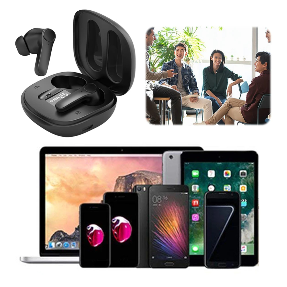 144 Languages Real Time Transl - Earbuds Anc Wireless ulasan dan harga