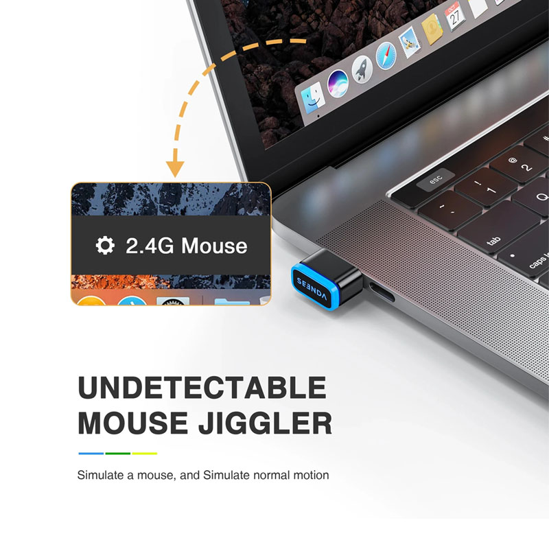 Seenda DK16 Mouse Jiggler Unde - Auto Mouse Mover ulasan dan harga