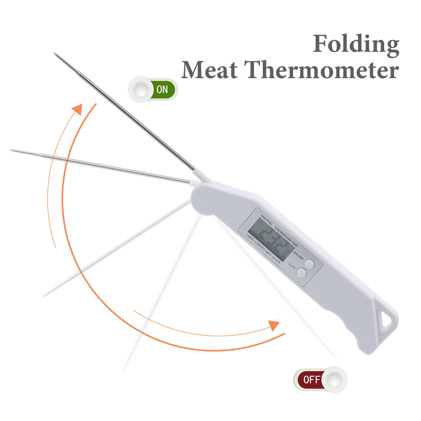 Folding Electronic Thermometer - Gadgets For Electronics ulasan dan harga