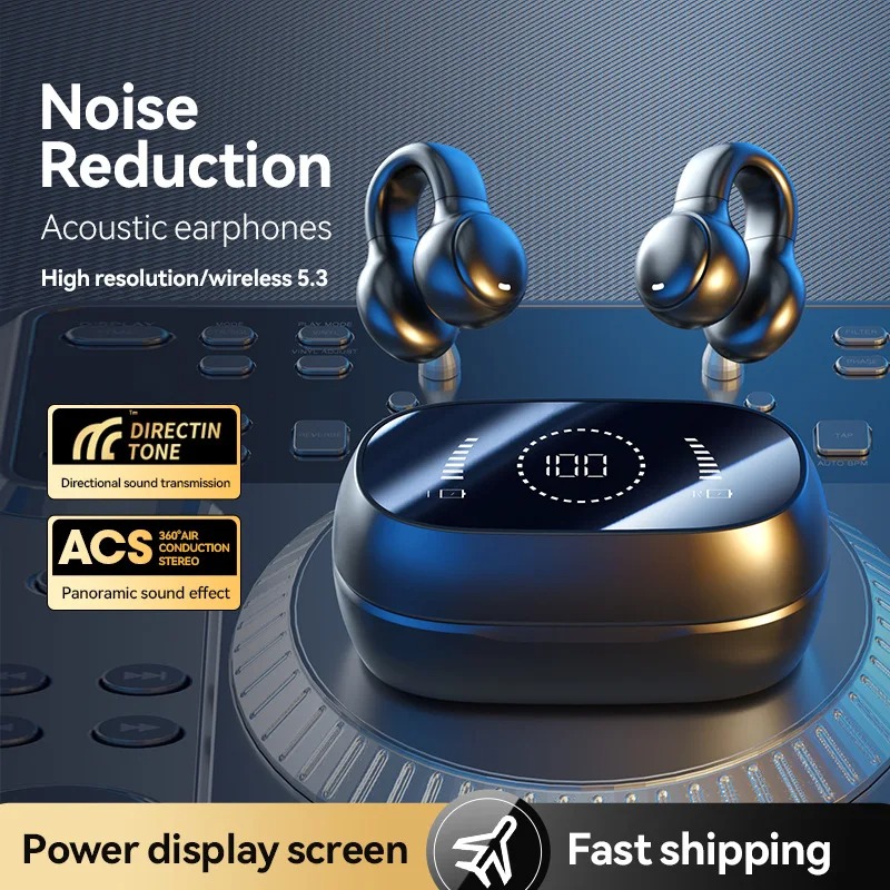 Bluetooth Bone Conduction Spor - Earbuds Anc Wireless ulasan dan harga