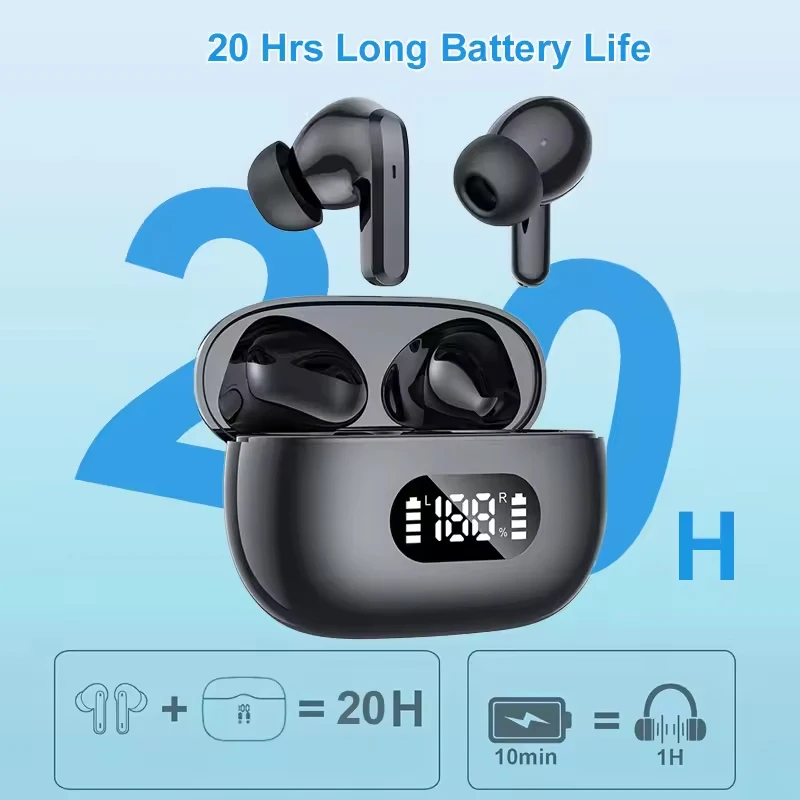 UYUXIO TWS Real Time Translati - Earbuds Anc Wireless ulasan dan harga