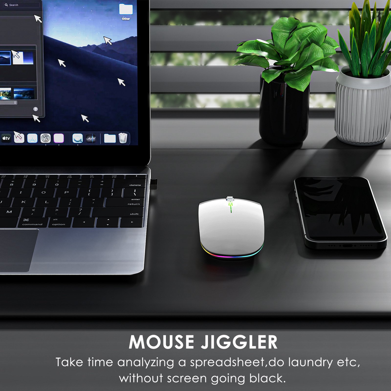 Mouse Jiggler Anti-Hibernate A - Auto Mouse Mover ulasan dan harga