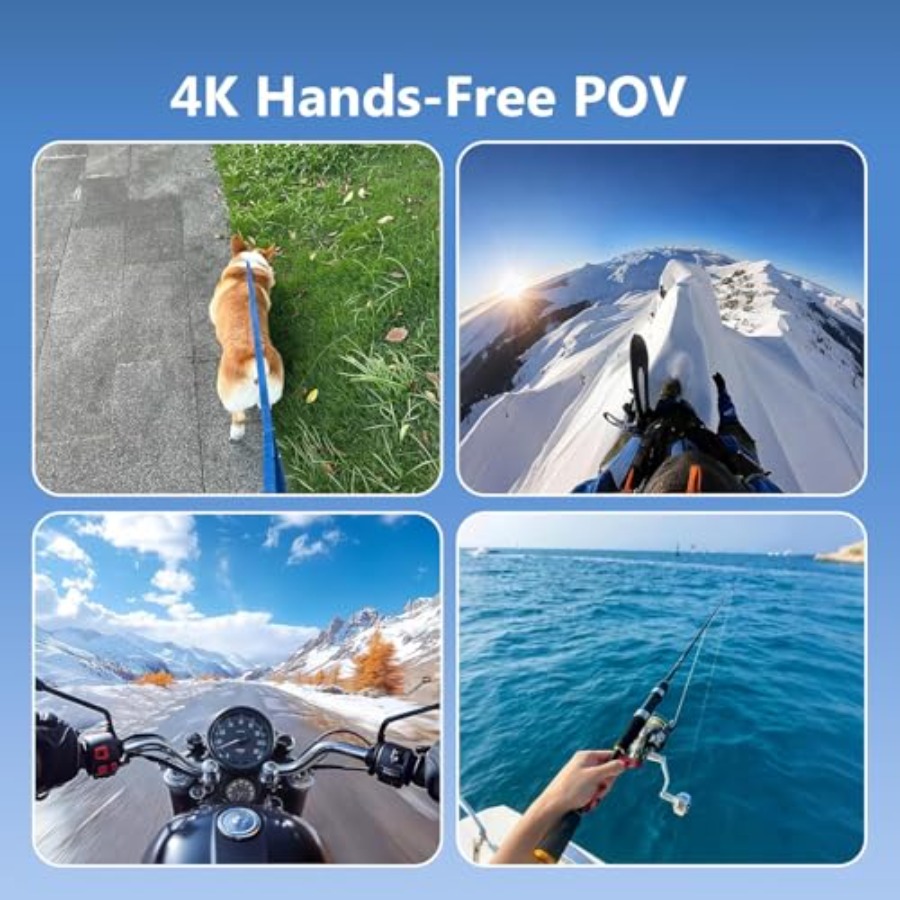 4K Action Camera for Travel Sp - Action Camera 4K ulasan dan harga