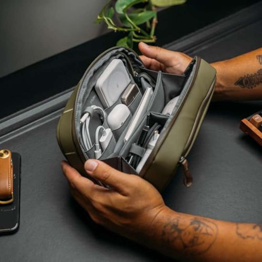 2-in-1 Tech Accessory Pouch wi - Electronics & Gadgets Charging Gocable 8 In 1 Edc 100W Cable ulasan dan harga