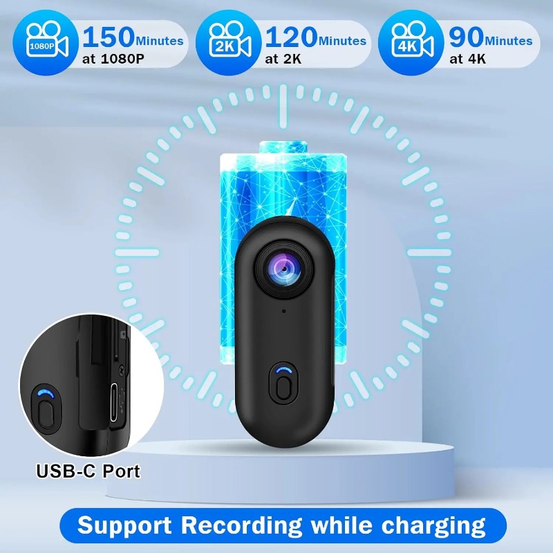 Magnetic 4K Mini Action Camera - Action Camera 4K ulasan dan harga