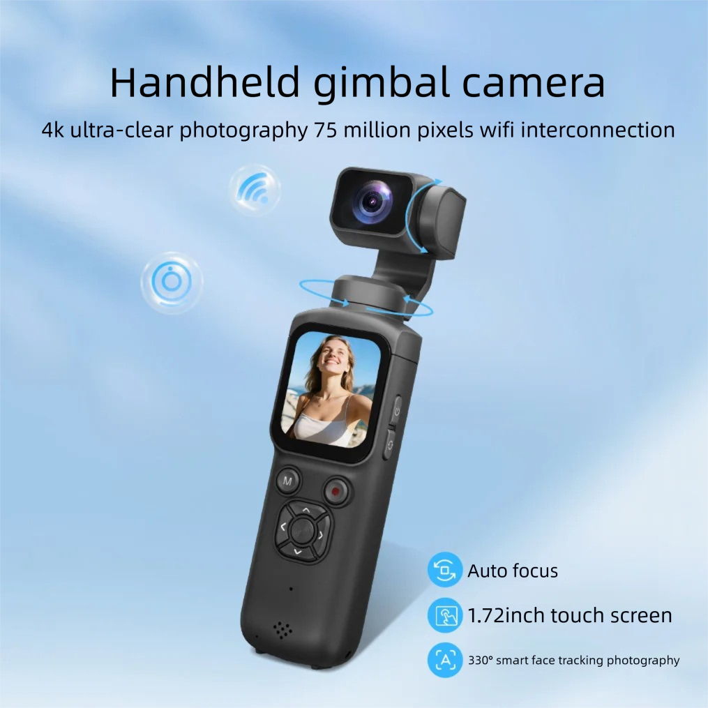 4K HJD05 Pocket 3 Camera with  - Action Camera 4K ulasan dan harga