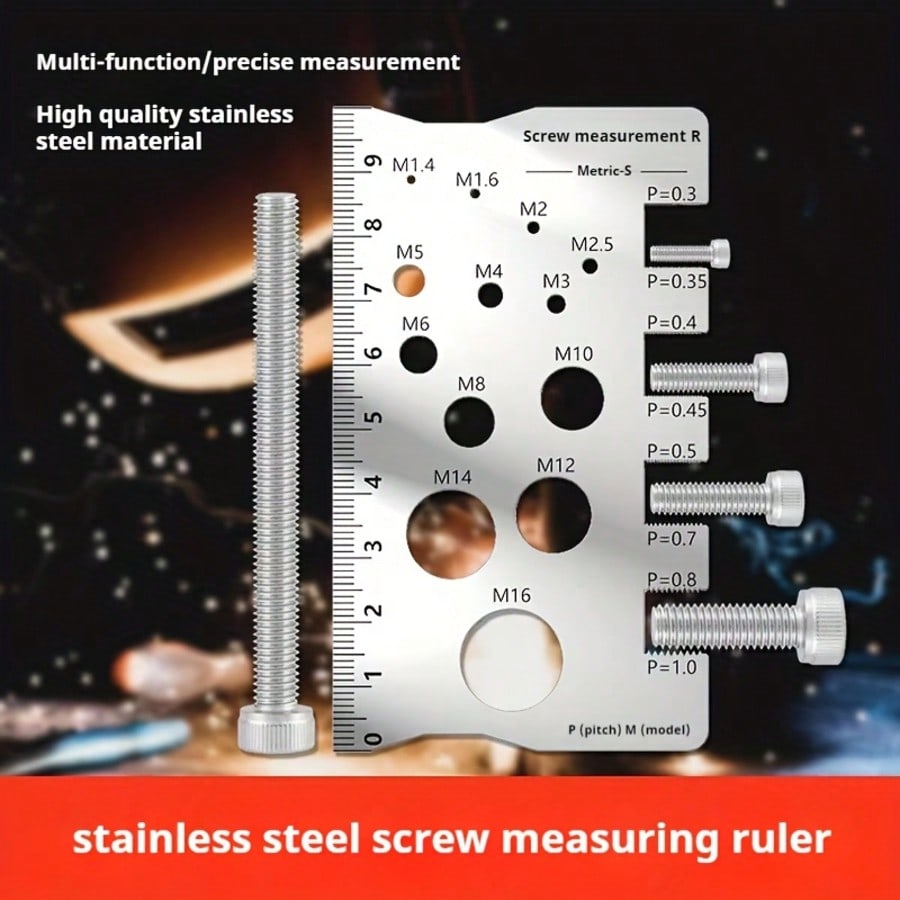 Solid Metal Screw Bolt Caliper - Electronics & Gadgets Charging Gocable 8 In 1 Edc 100W Cable ulasan dan harga