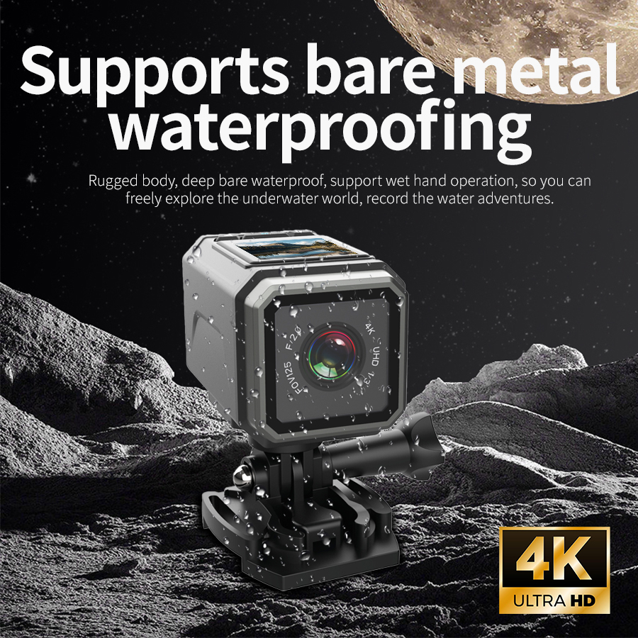 4K EIS Action Camera 125° Wide - Action Camera 4K ulasan dan harga