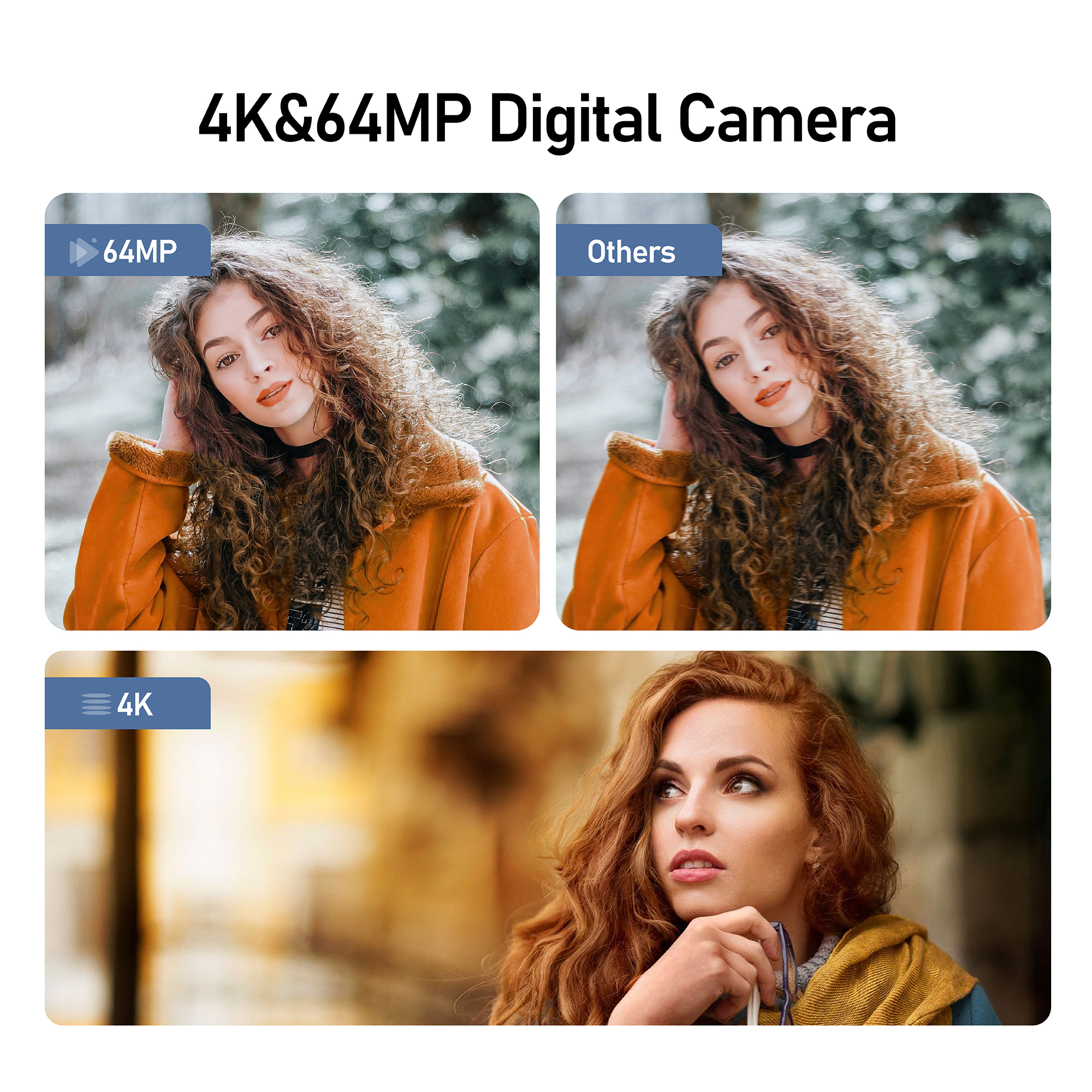 64MP Digital Camera SLR DSLR F - Action Camera 4K ulasan dan harga