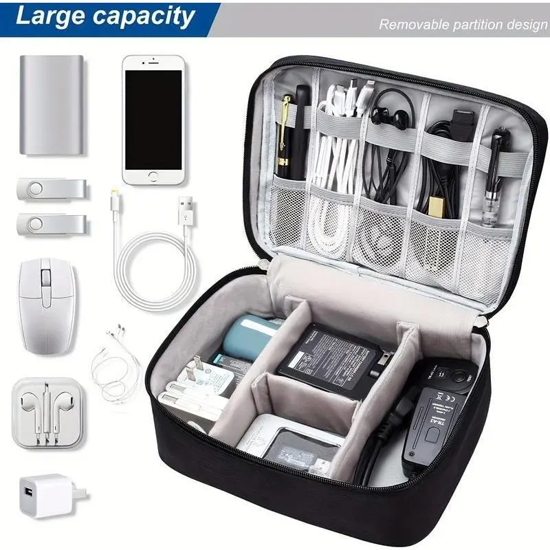 Tame Your Cable Chaos: Compact - Electronics & Gadgets Charging Gocable 8 In 1 Edc 100W Cable ulasan dan harga