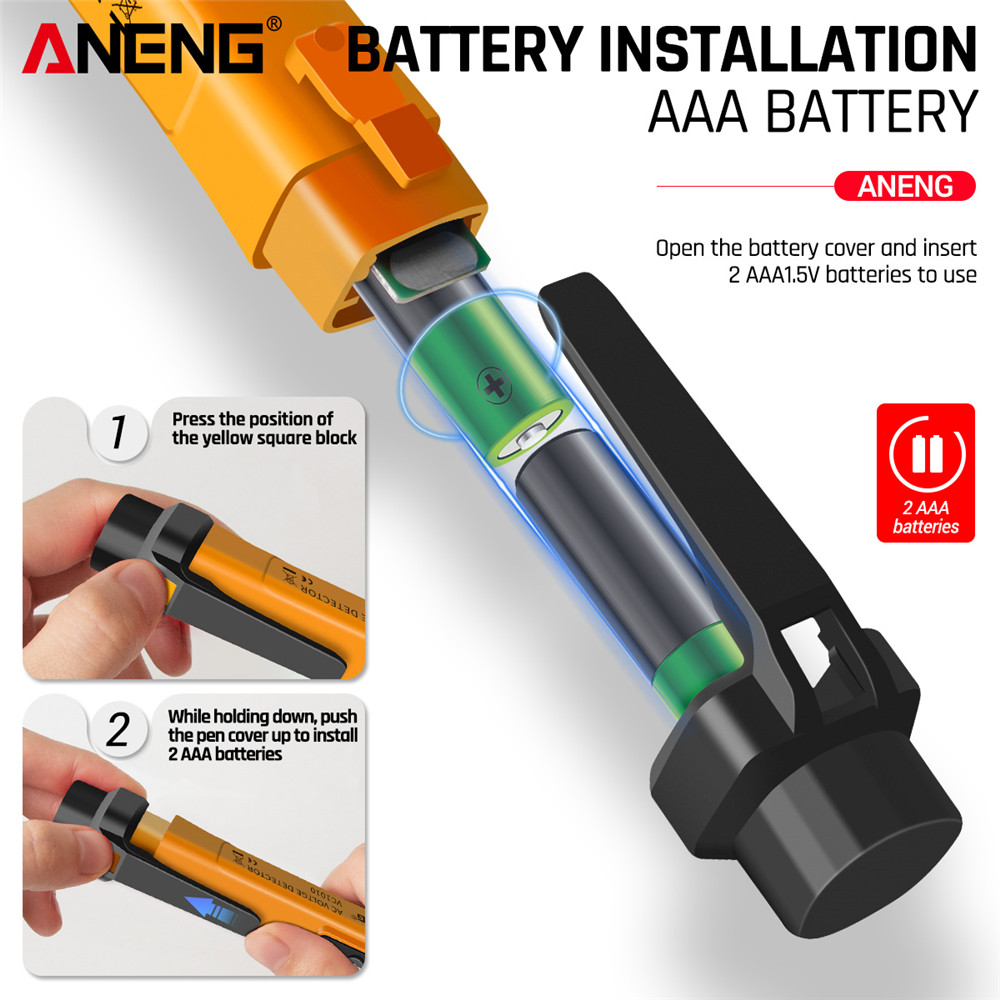 Non-Contact Digital Voltage De - Electronics Quiz ulasan dan harga