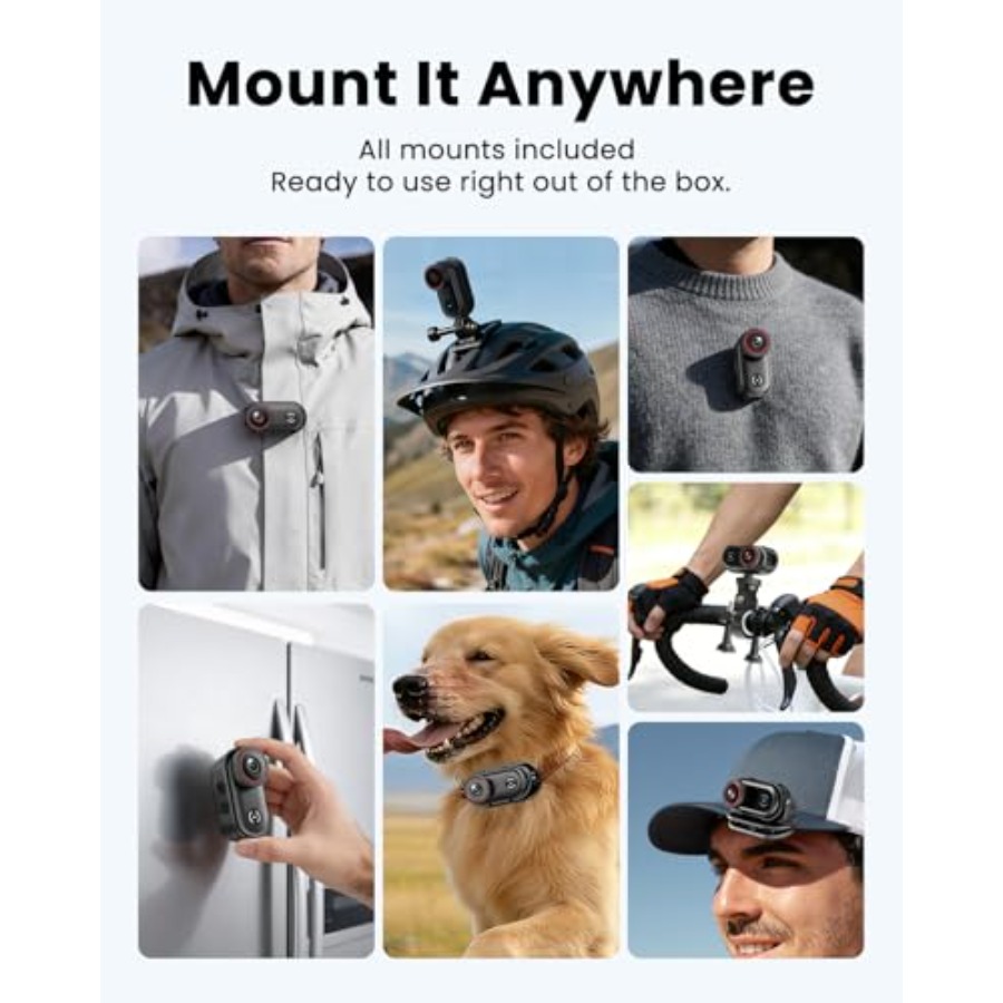4K Mini Body Camera for work,  - Action Camera 4K ulasan dan harga