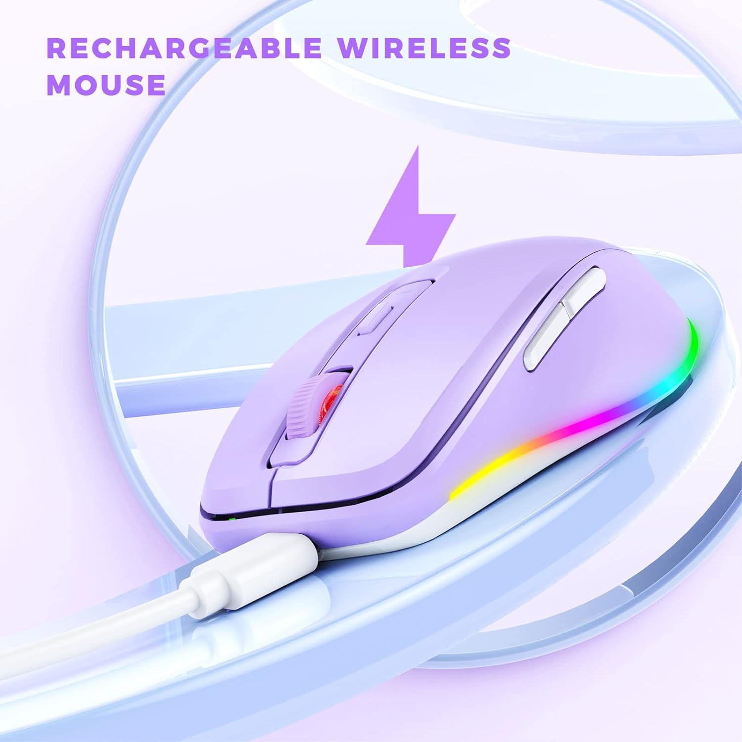 Wireless Mouse Jiggler LED Rec - Auto Mouse Mover ulasan dan harga