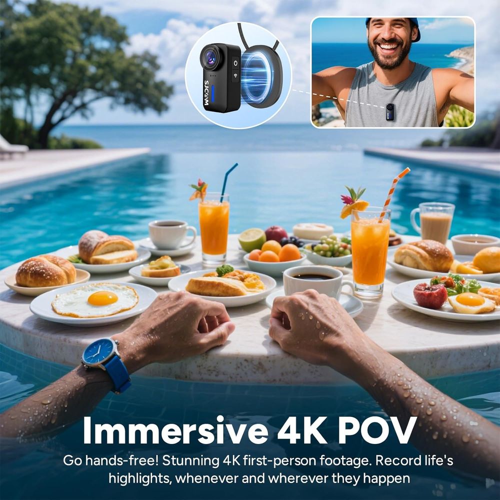 4K Ultra HD Action Camera with - Action Camera 4K ulasan dan harga