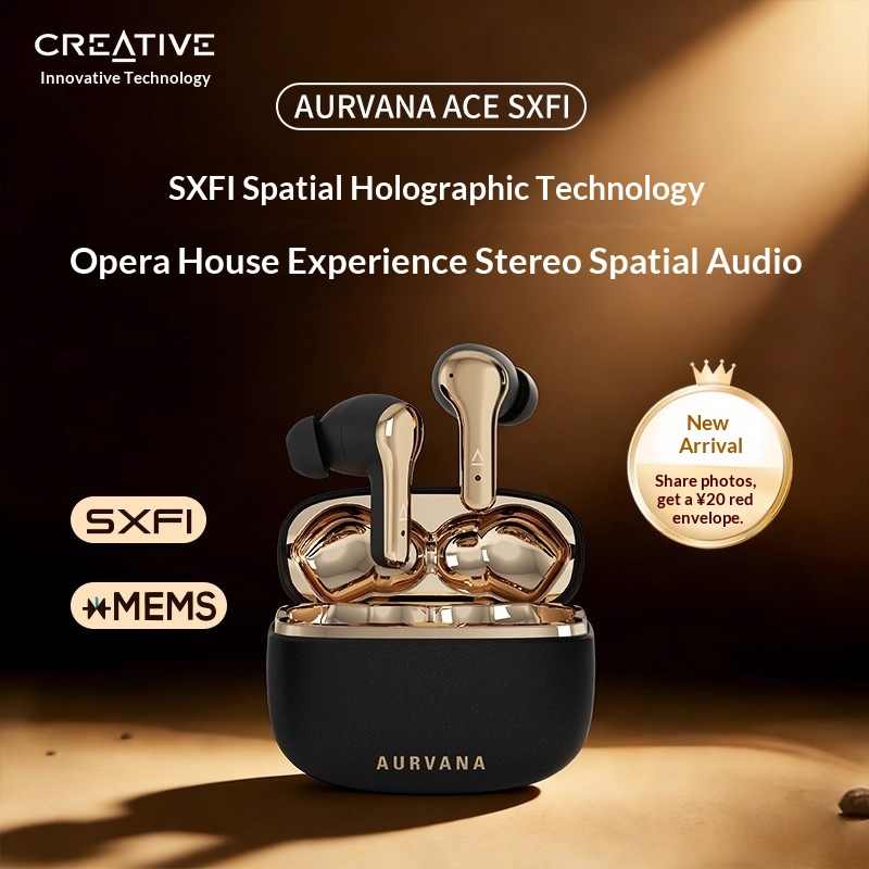 New Creative ACE SXFI TWS Earp - Earbuds Anc Wireless ulasan dan harga